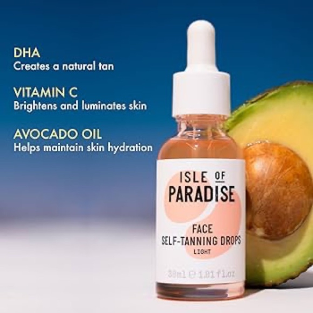 Isle of Paradise Light Self Tanning Drops